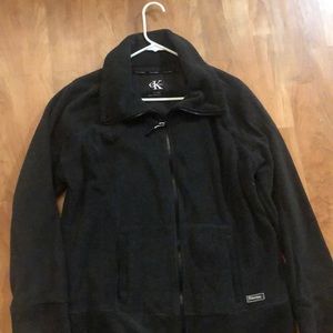 Calvin Klein fleece jacket zip up